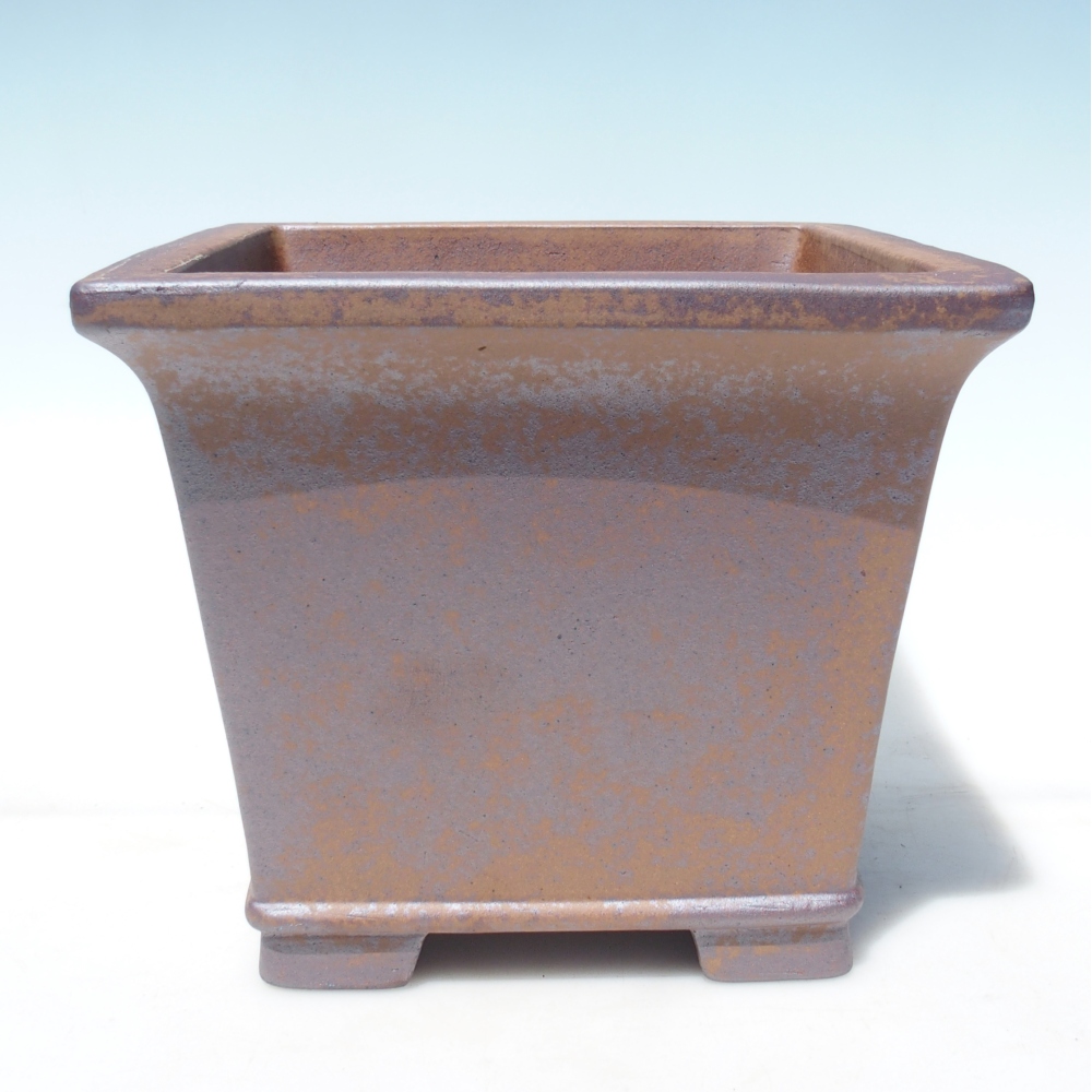 Miska 24 x 24 x 20,5 cm brązowa