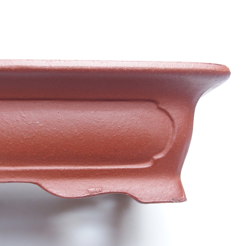 Miska 17 x 13 x 4,5 cm kolor ceglasty