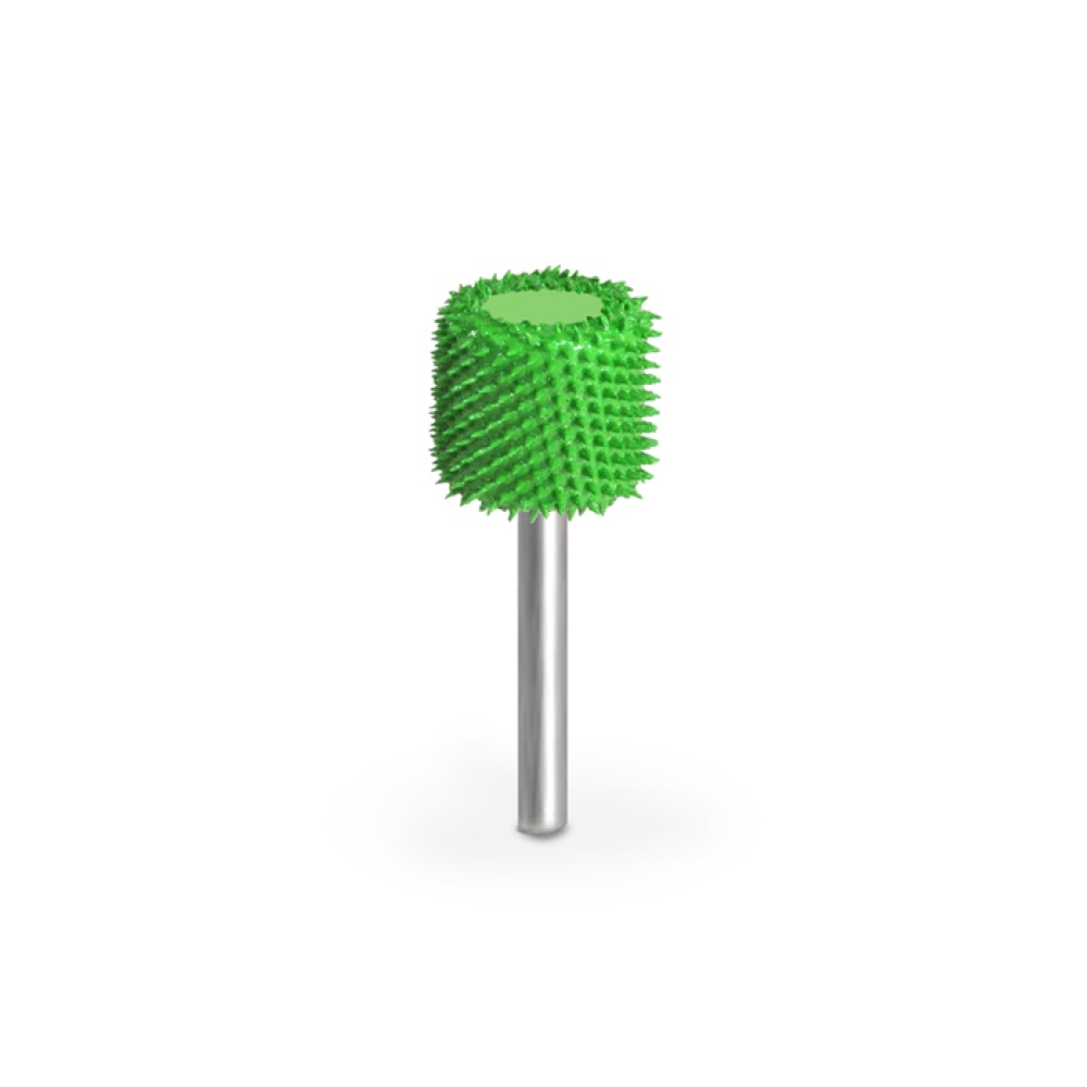 SABURRTOOTH 1/8„ Trzon cylindryczny Radius End 1/2”  (gruboziarnisty)