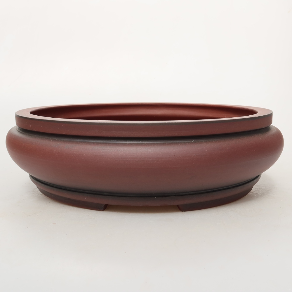 Ceramiczna skorupa  24,5 x 24,5 x 7,5 cm, kolor ceglasty