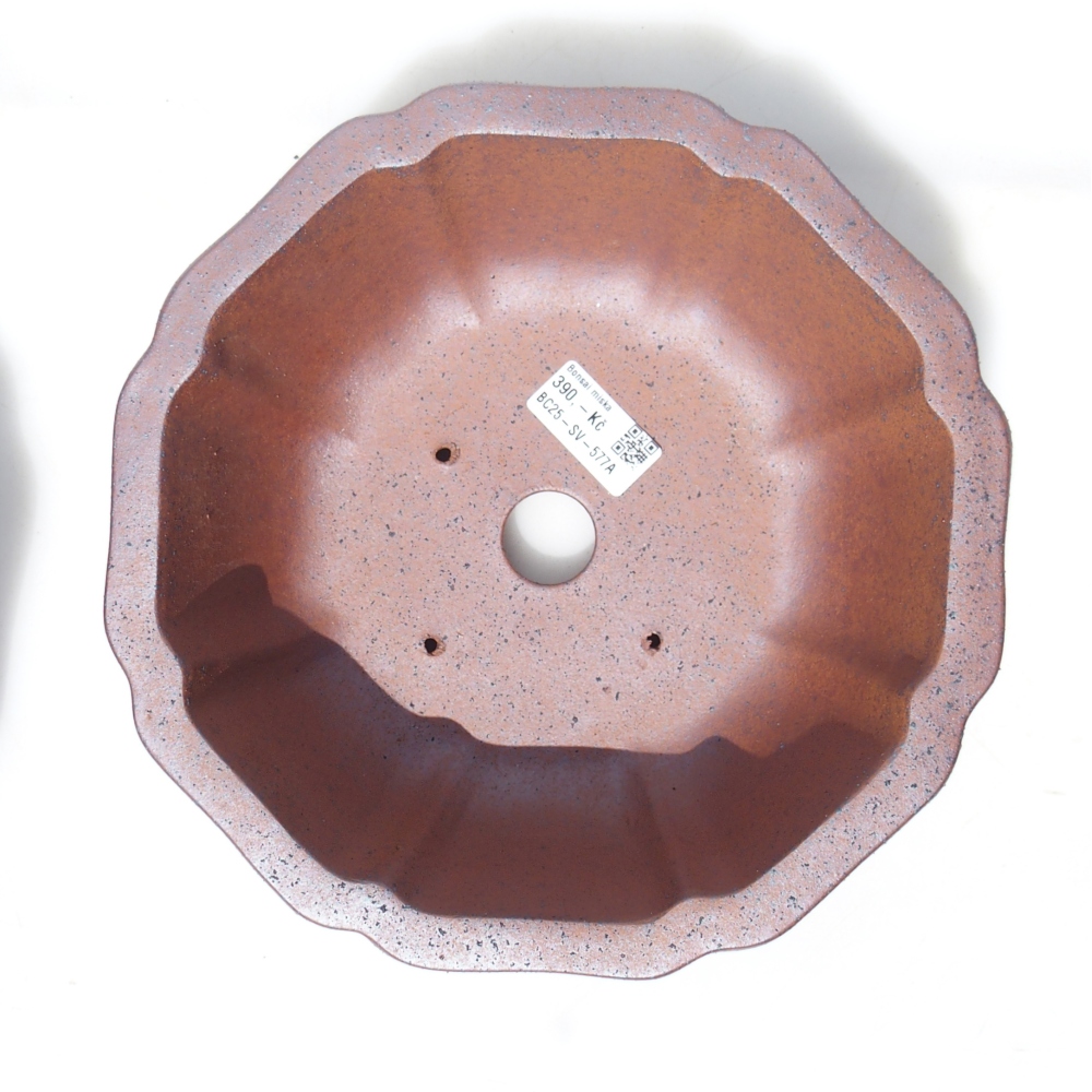 Miska 23,5 x 23,5 x 8,5 cm brązowa
