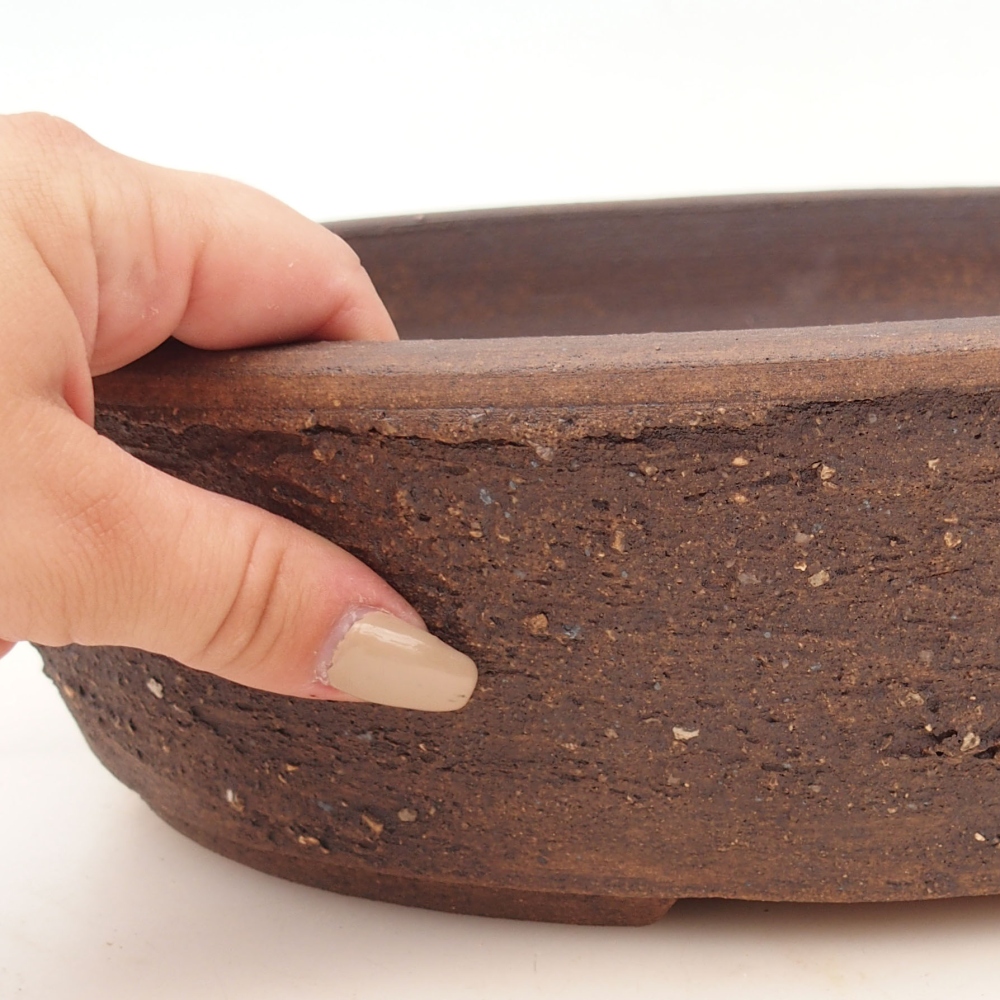 Misa do bonsai 32,5 x 26 x 8,5 cm, kolor brązowy