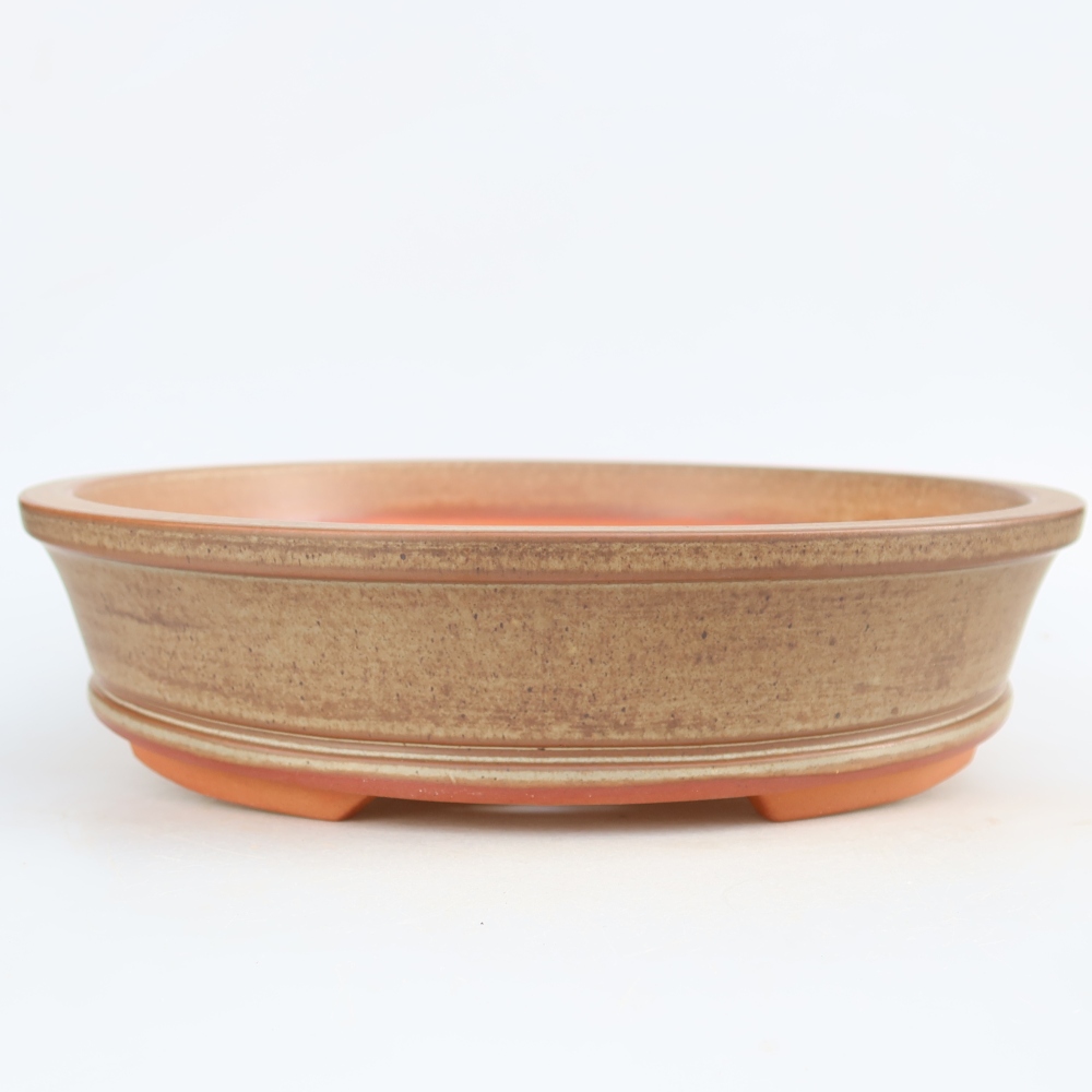 Ceramiczna miska  30,5 x 30,5 x 7 cm, kolor brązowy