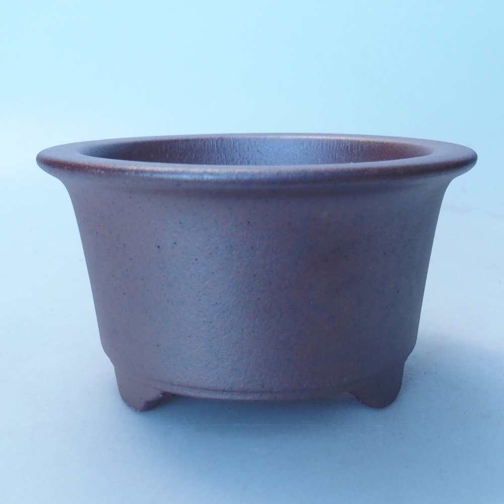 Miska 11 x 11 x 6 cm brązowa