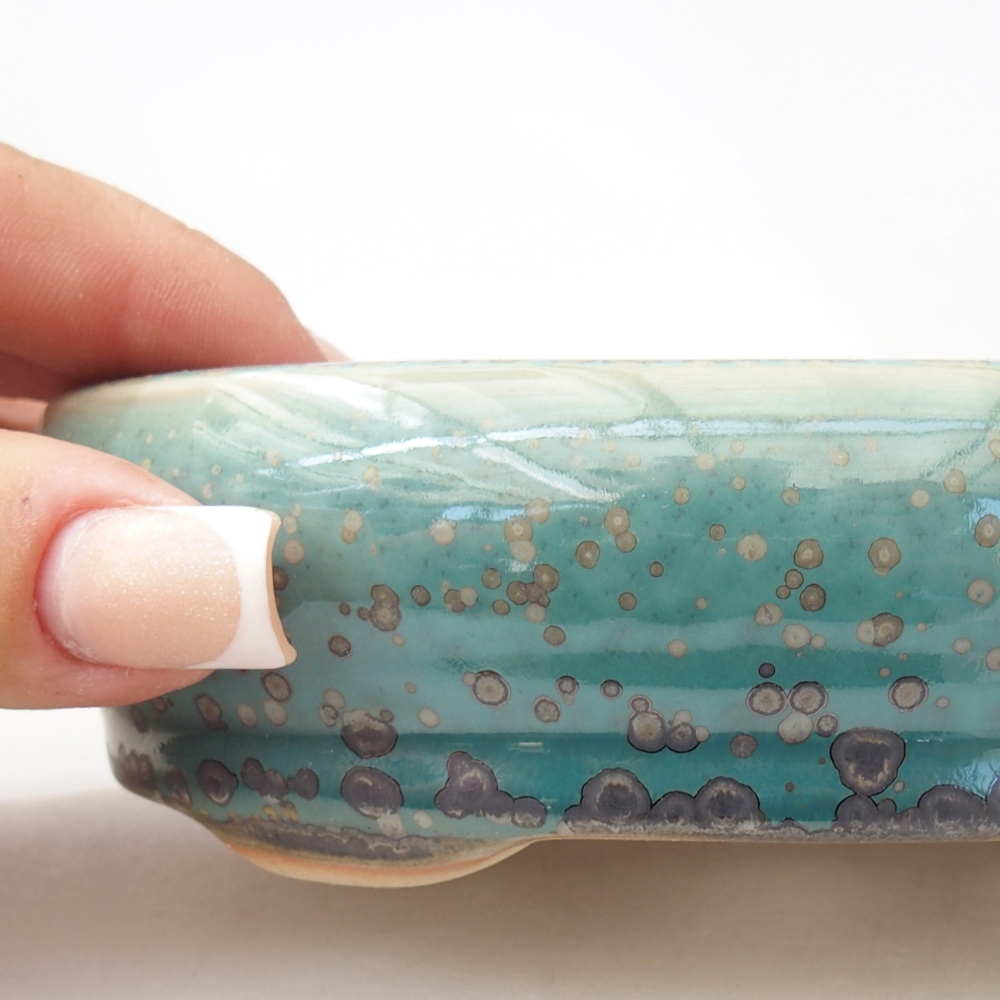 Miska 13 x 8,5 x 4 cm niebieska