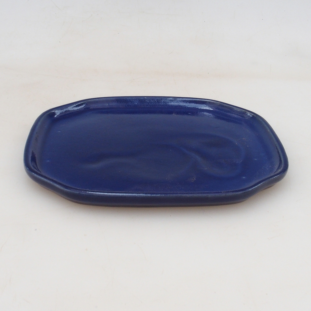 Miska ceramiczna H31 - 15 x 13 x 1 cm - niebieska