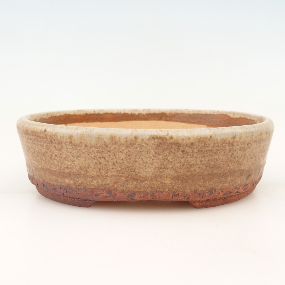 Misa do bonsai 19 x 15,5 x 5,5 cm, kolor beżowy