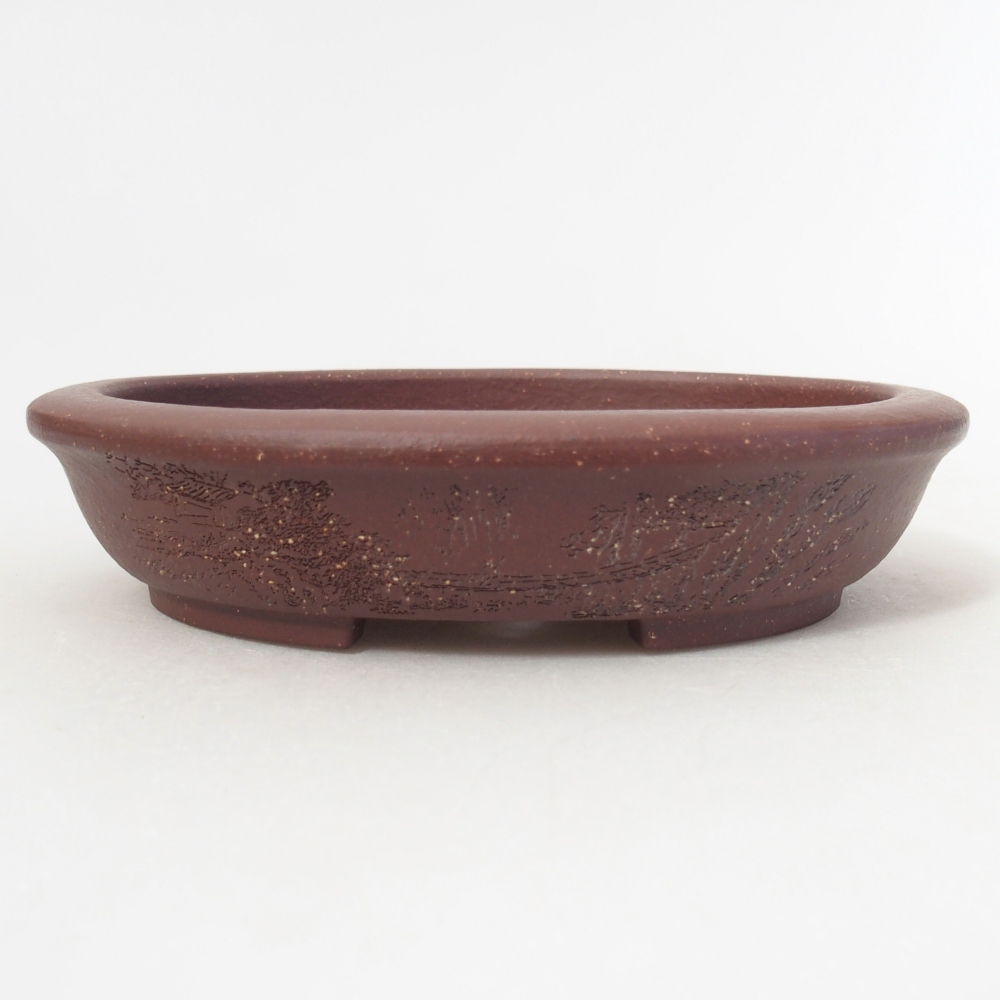 Miska 14,5 x 12 x 3 cm brązowa