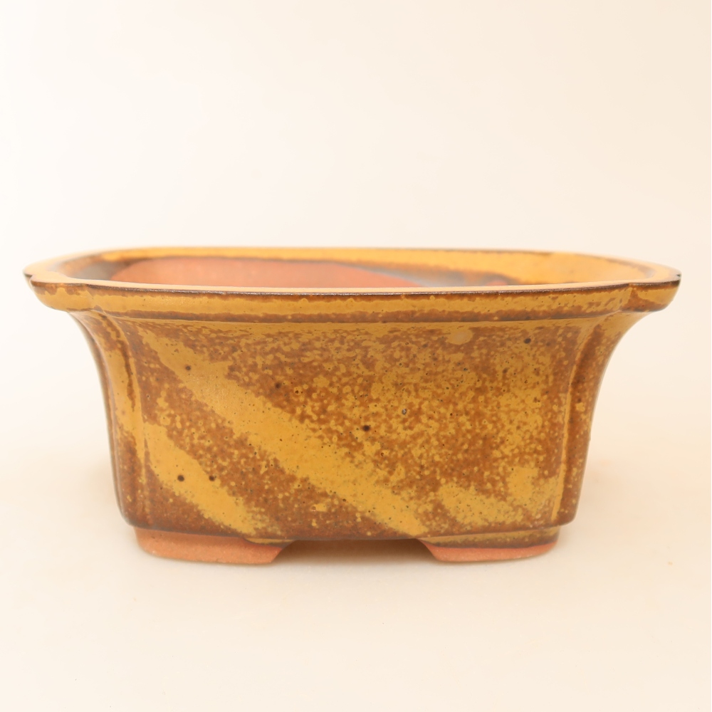 Ceramiczna miska  13 x 10,5 x 5,5 cm, kolor żółty