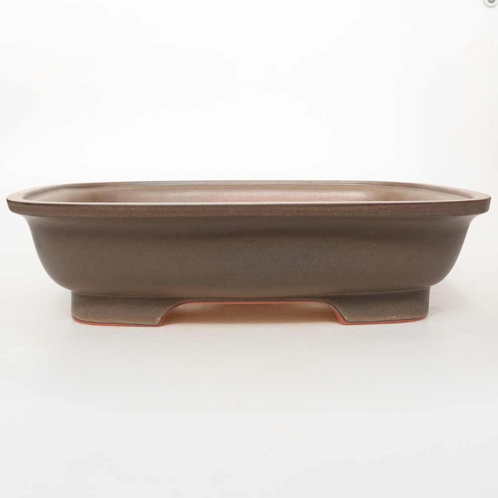 Ceramiczna miska  33 x 25 x 9,5 cm, kolor brązowy