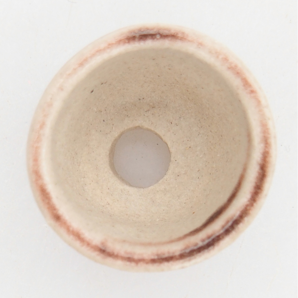 Mini miska do bonsai 2 x 2 x 1,5 cm, kolor czerwony