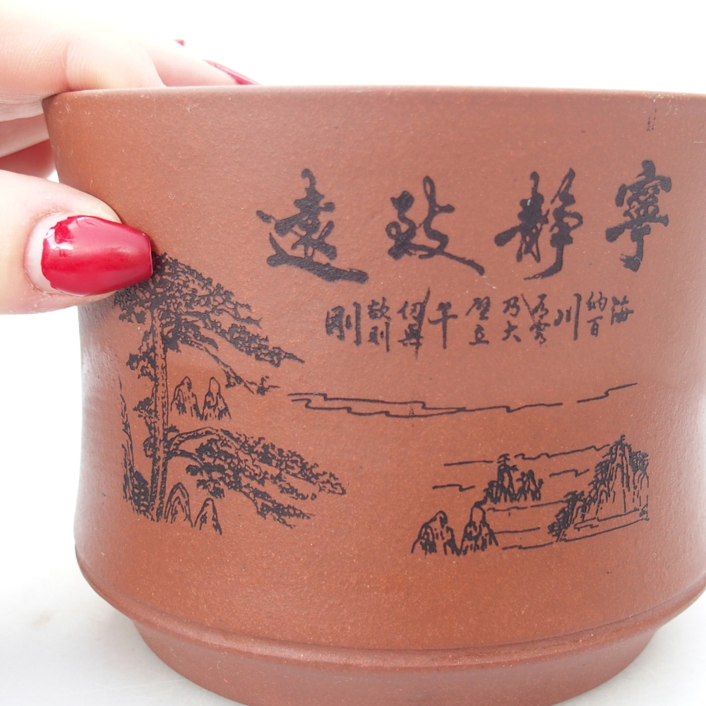 Miska 26 x 21 x 6,5 cm niebiesko-zielona