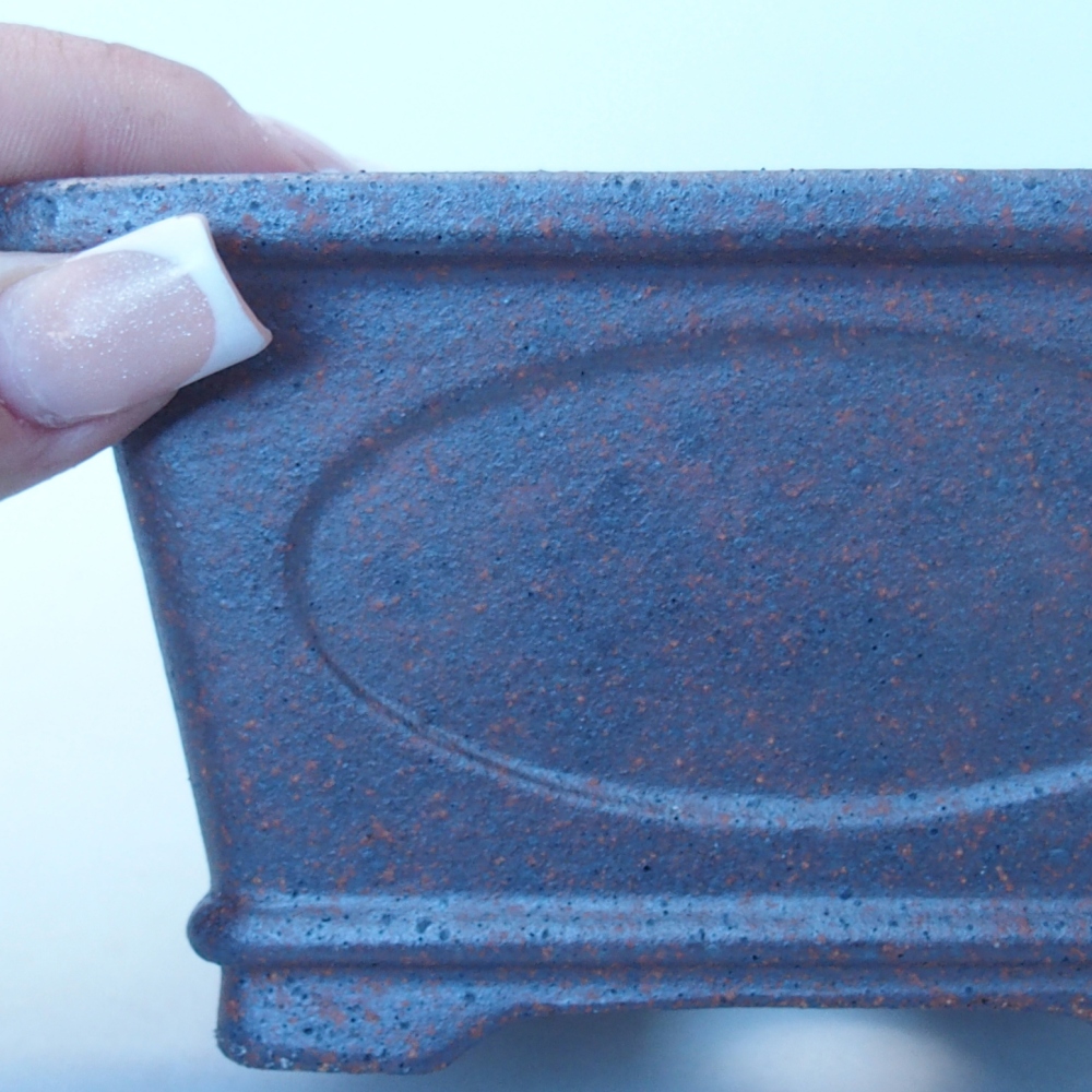 Miska 13 x 13 x 7 cm brązowa