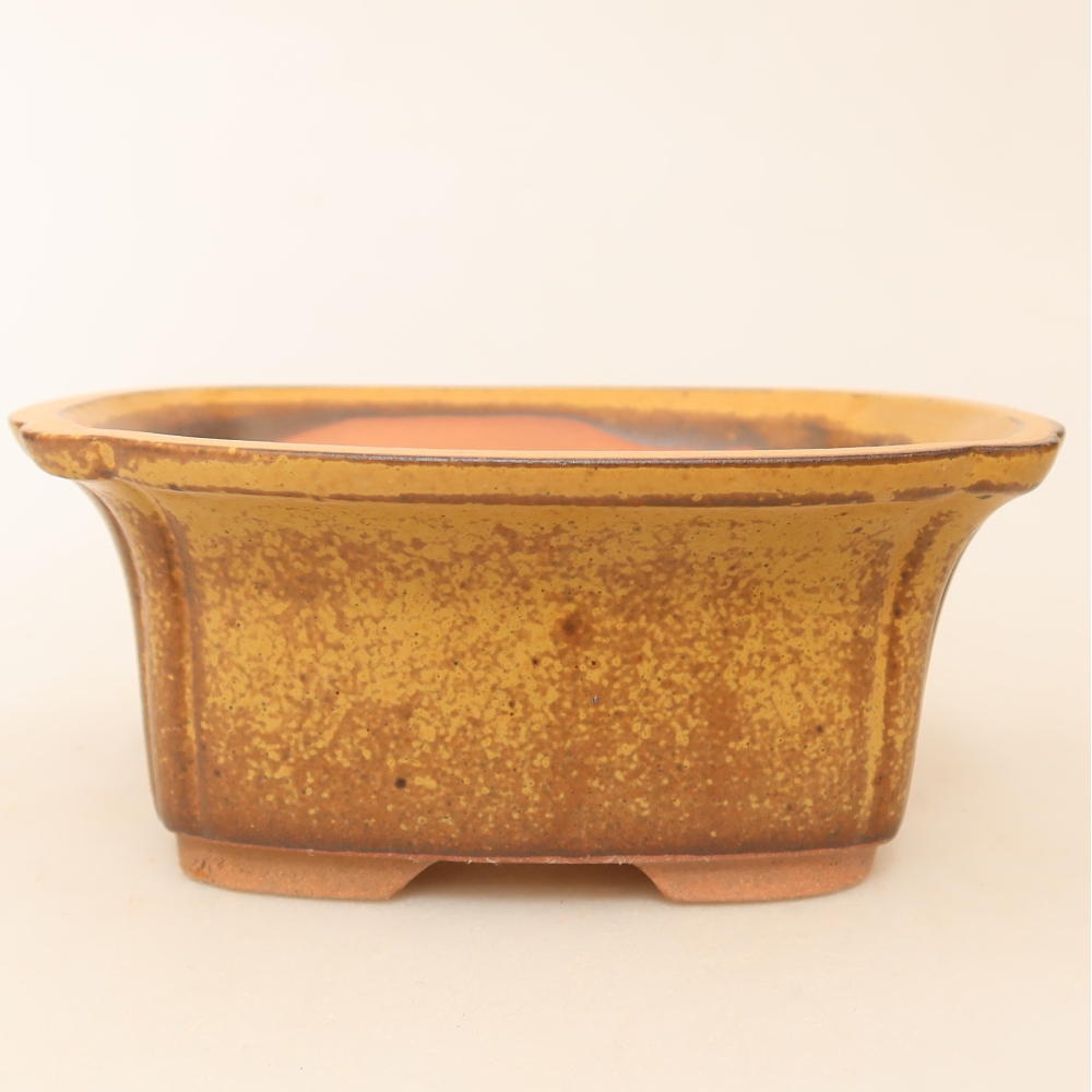 Ceramiczna miska  13 x 10,5 x 5,5 cm, kolor żółty