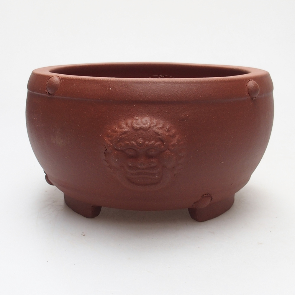 Miska 15 x 15 x 8 cm kolor ceglasty