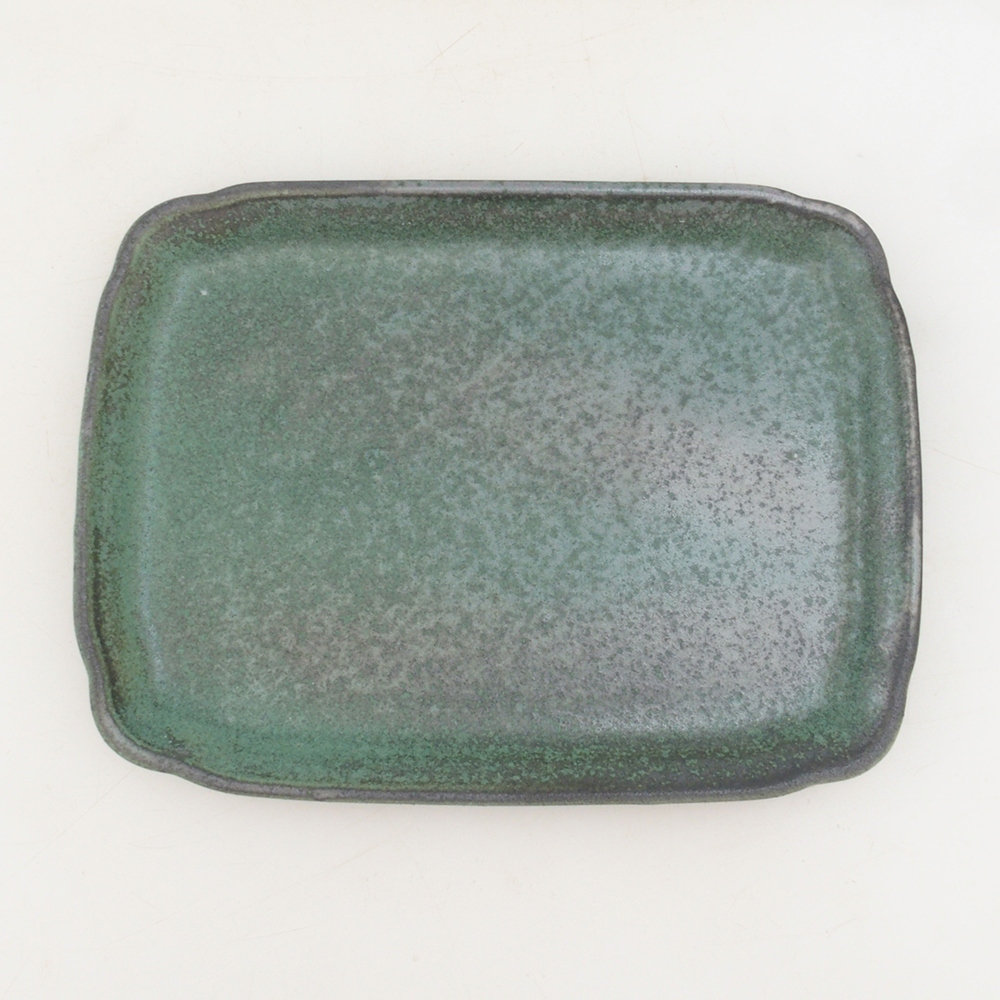 Spodek ceramiczny H50 - 18 x 13 x 1 cm - brązowy