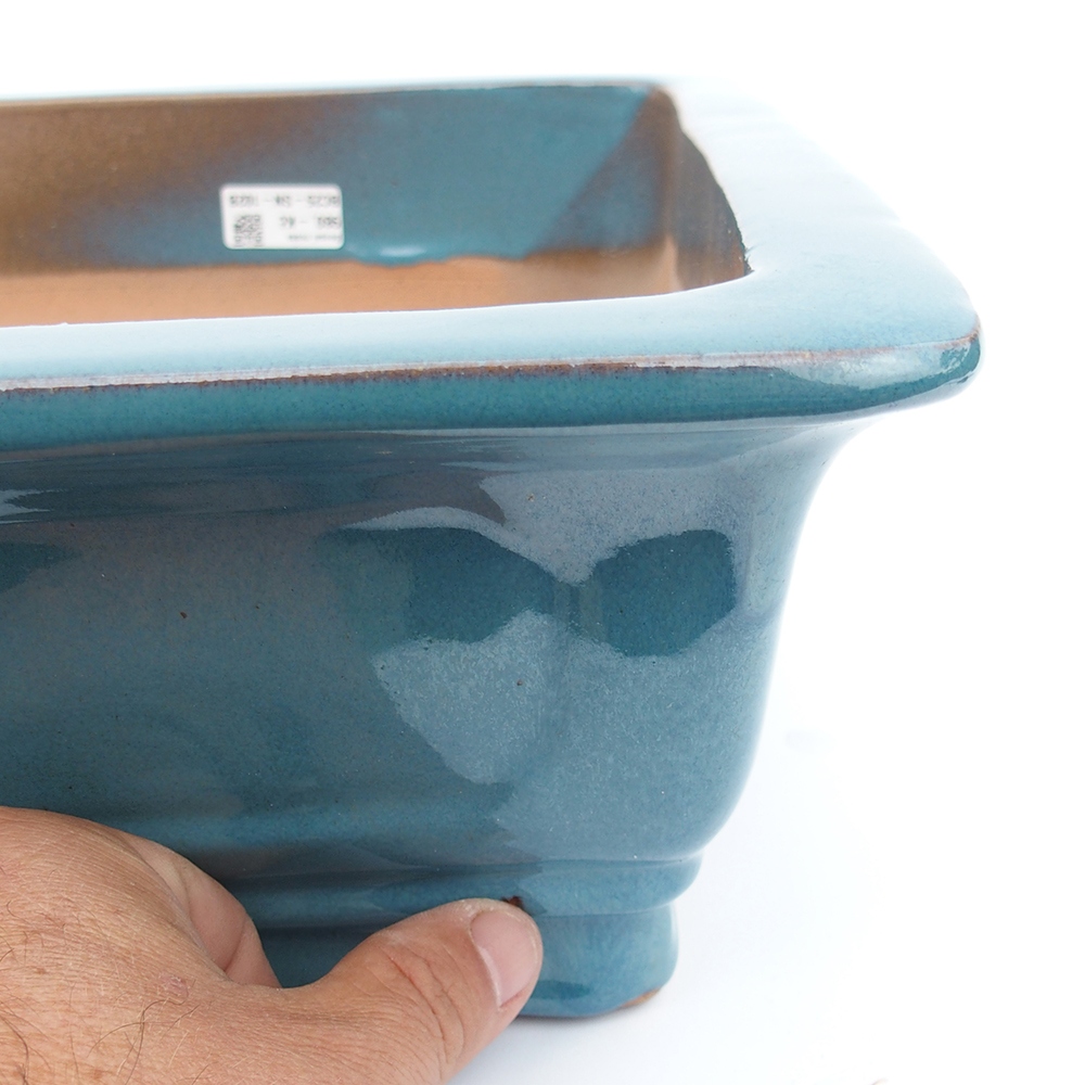 Miska 48 x 38 x 13 cm niebieska