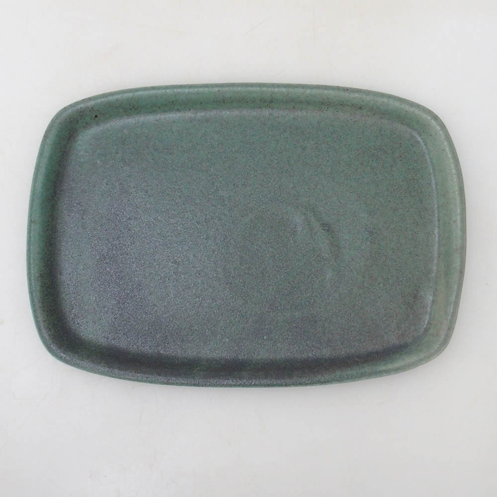 Ceramiczna podstawka H08 – 22,5 x 16 x 1 cm – zielona