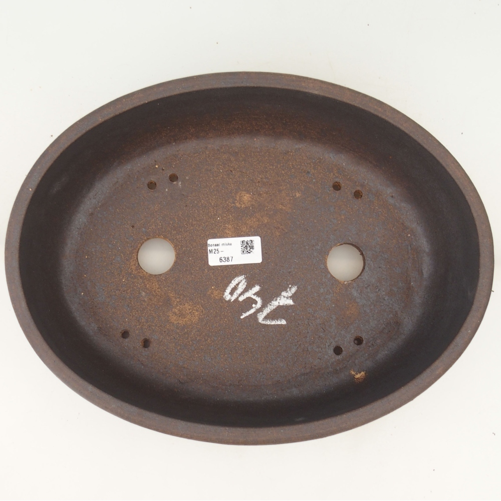 Misa do bonsai 32,5 x 25 x 9 cm, kolor metaliczny