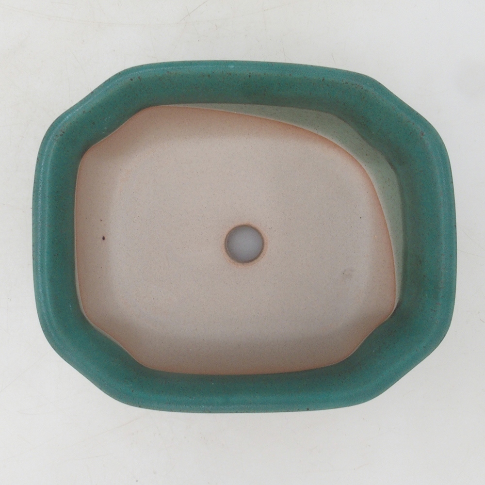 Bonsai bowl H32 - 13 x 10 x 5,5 cm. - zielony
