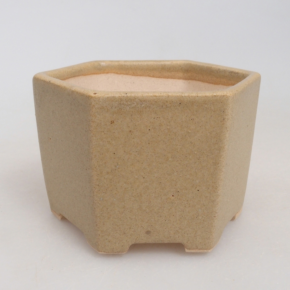 Mini miska bonsai 7 x 5,5 x 4,5 cm, kolor brązowy