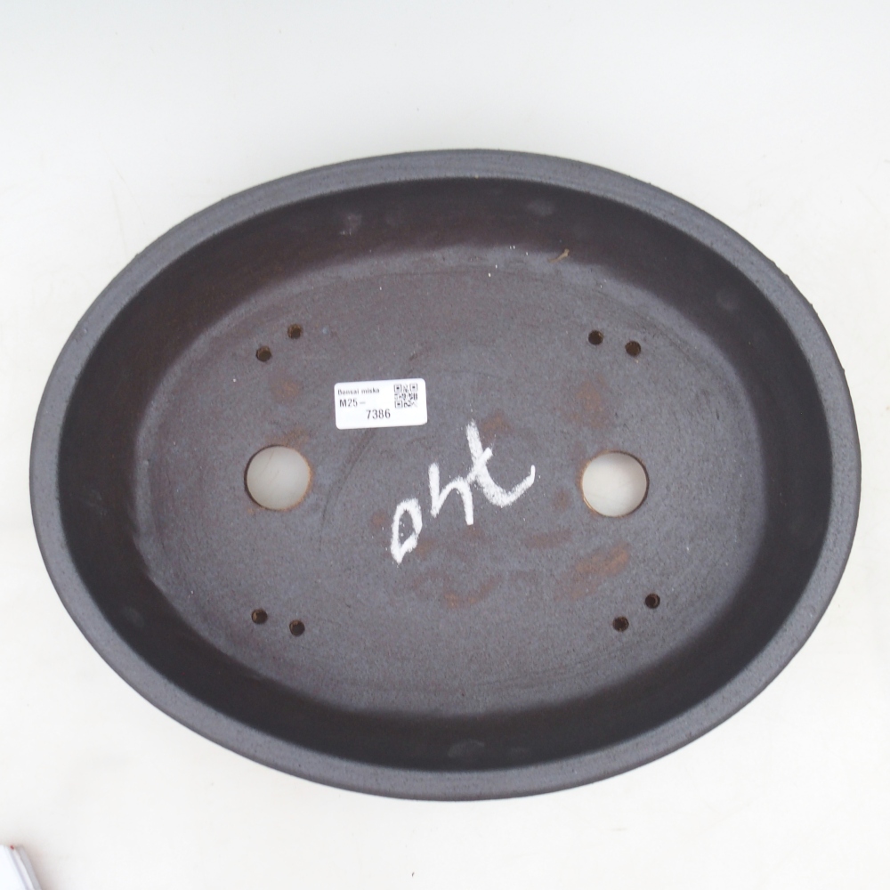 Misa do bonsai 32,5 x 25,5 x 7 cm, kolor brązowy