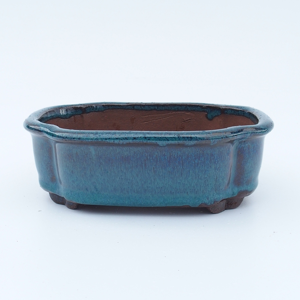 Miska 16 x 13 x 5,5 cm niebiesko-zielona