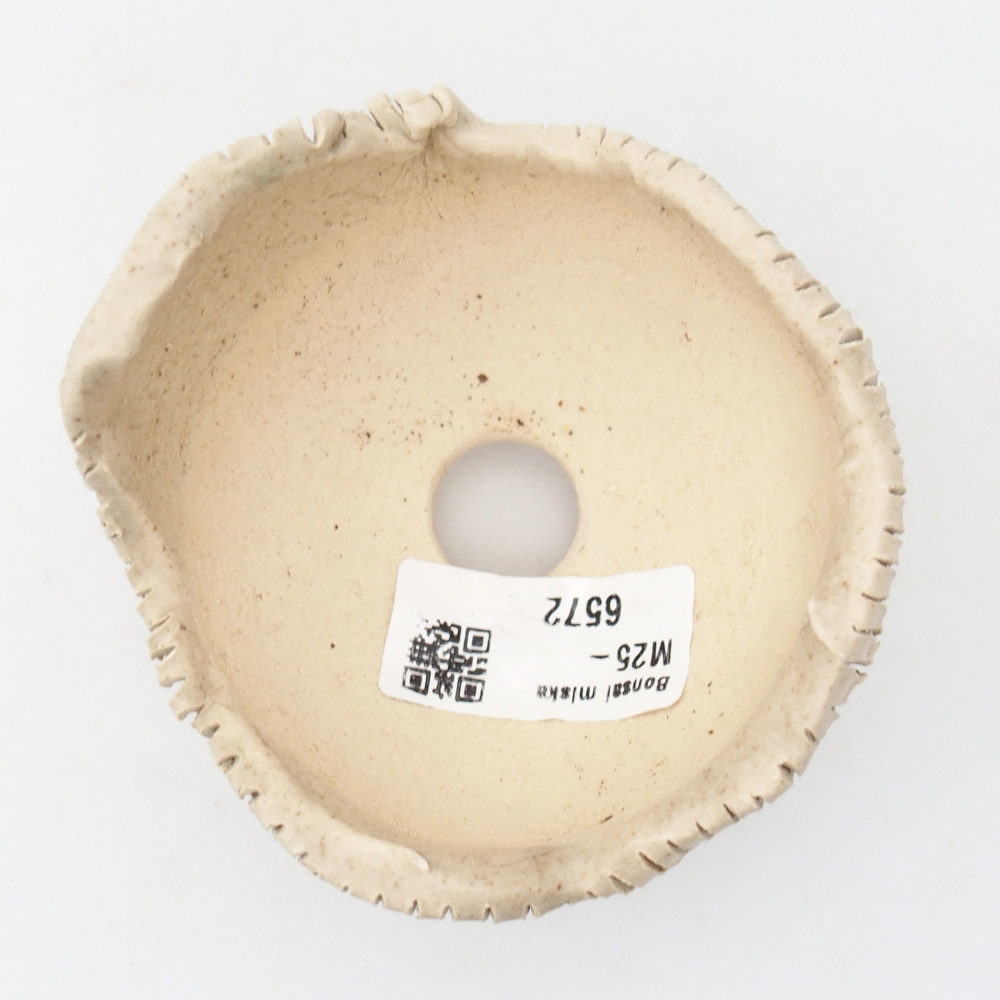 Muszla ceramiczna 9 x 8,5 x 6,5 cm, kolor beżowy