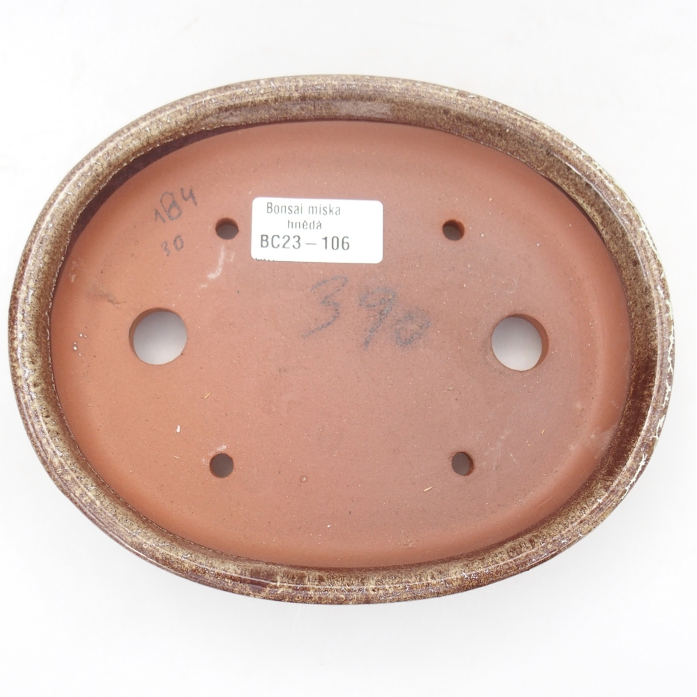 Miska 26 x 21 x 6,5 cm niebiesko-zielona