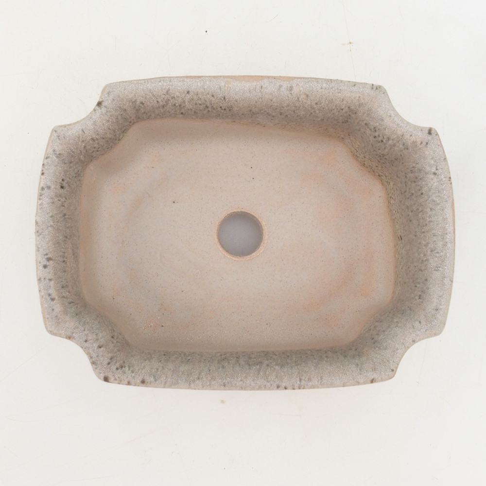Bonsai bowl H01 - 12 x 9 x 5 cm - zielony