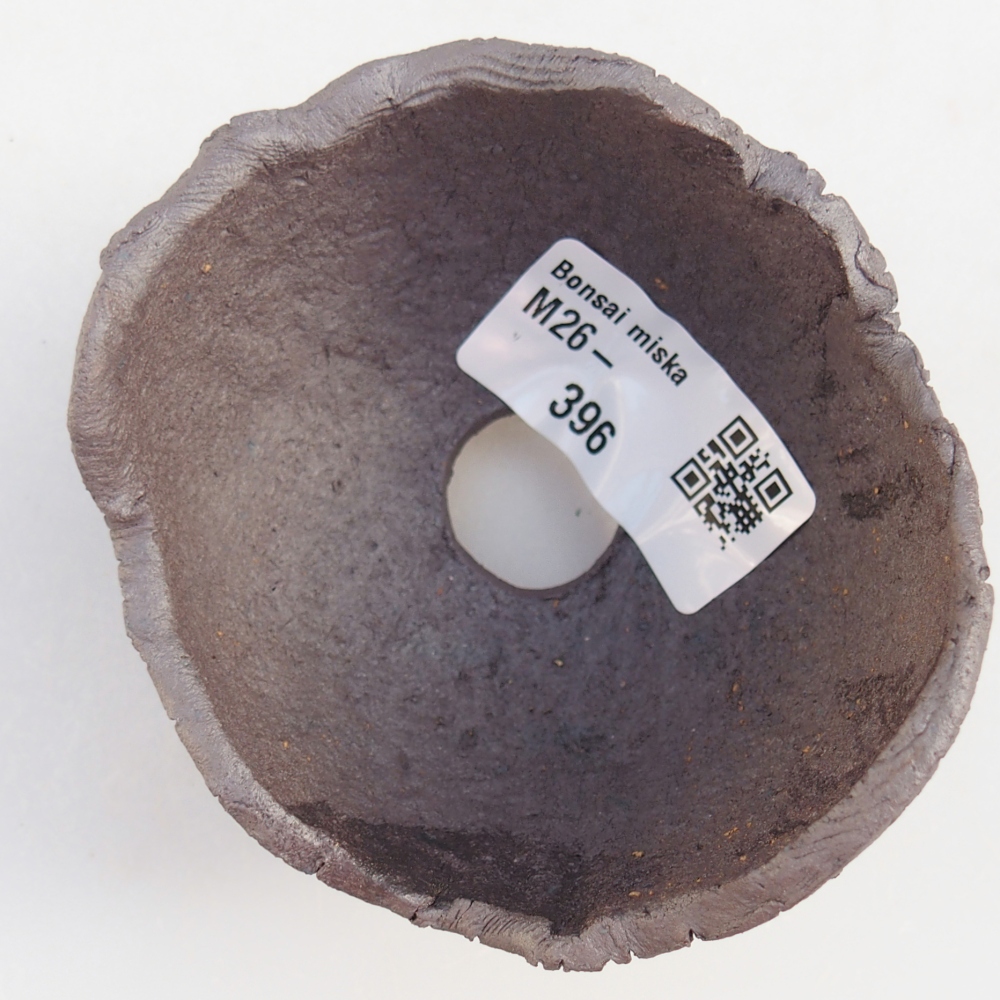 Ceramiczna muszla 8,5 x 8 x 6,5 cm, kolor metaliczny