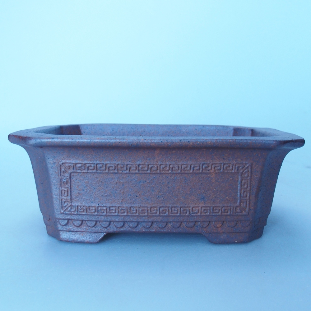 Miska 16 x 11 x 6 cm brązowa