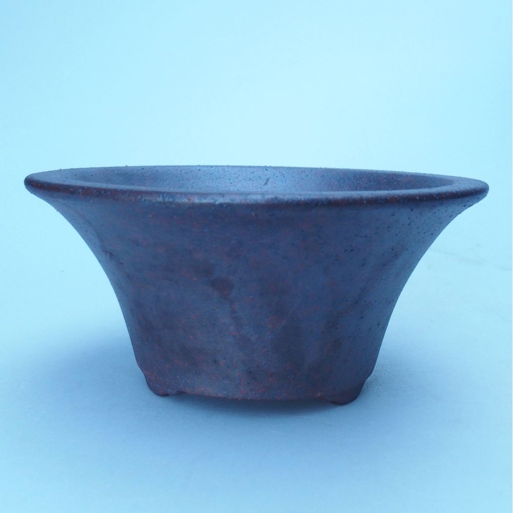 Miska 15 x 15 x 7 cm brązowa