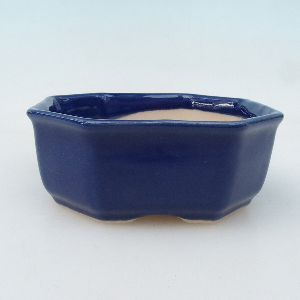 Bonsai bowl + spodek H01 - 12x9x5 cm