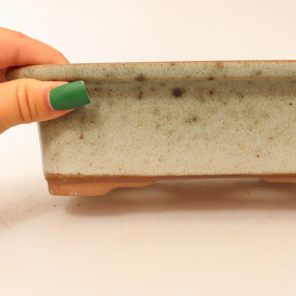 Miska ceramiczna  20 x 15,5 x 5,5 cm, kolor beżowy