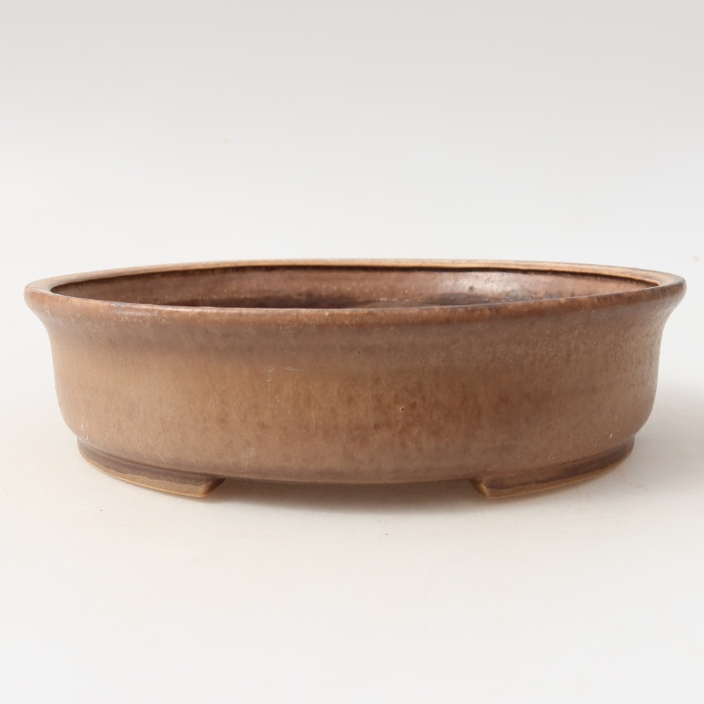 Ceramiczna miska do bonsai 17,5 x 16 x 4,5 cm, kolor różowy