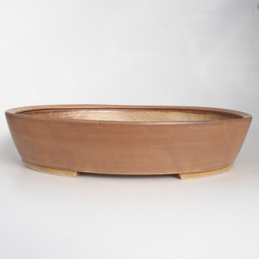 Ceramiczna miska na bonsai 31,5 x 27,5 x 6,5 cm, różowa