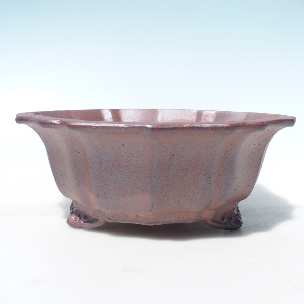 Miska 30 x 30 x 11,5 cm brązowa
