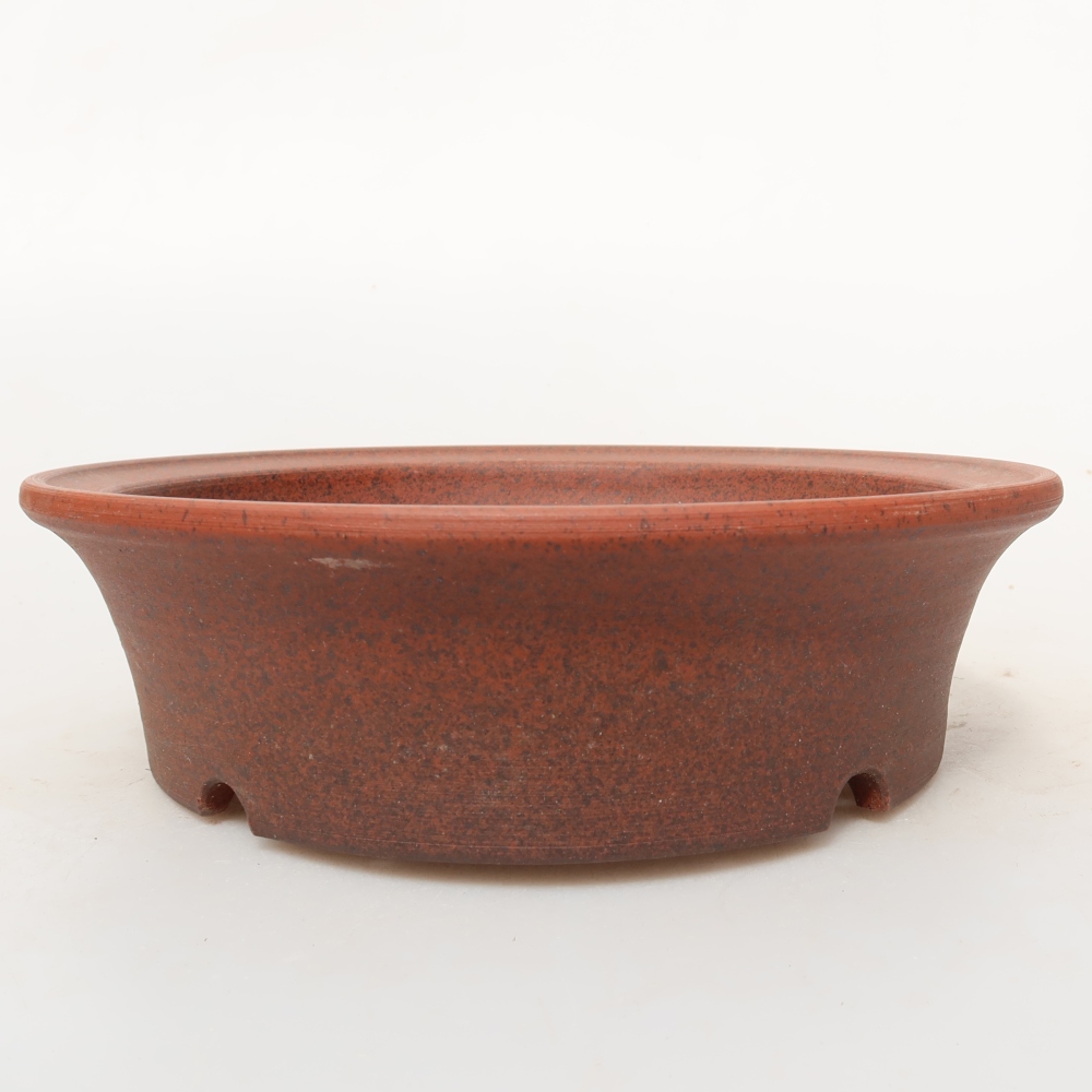 Ceramiczna skorupa  19 x 19 x 5,5 cm, kolor ceglasty