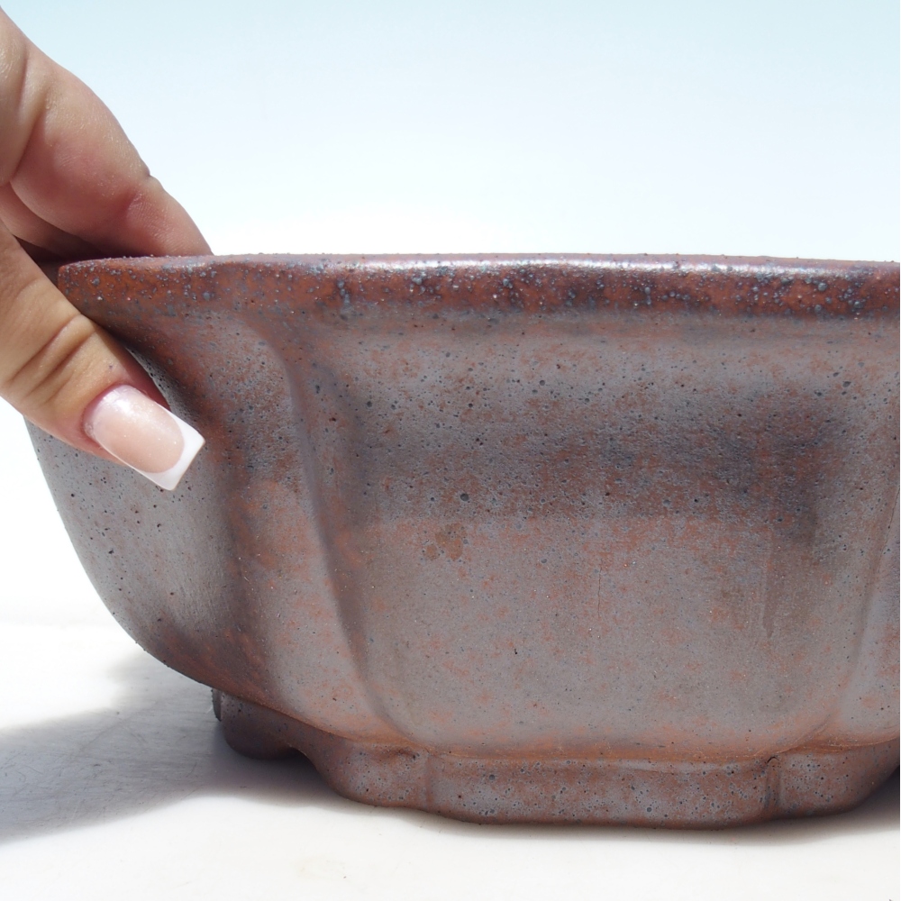 Miska 30 x 30 x 11 cm brązowa