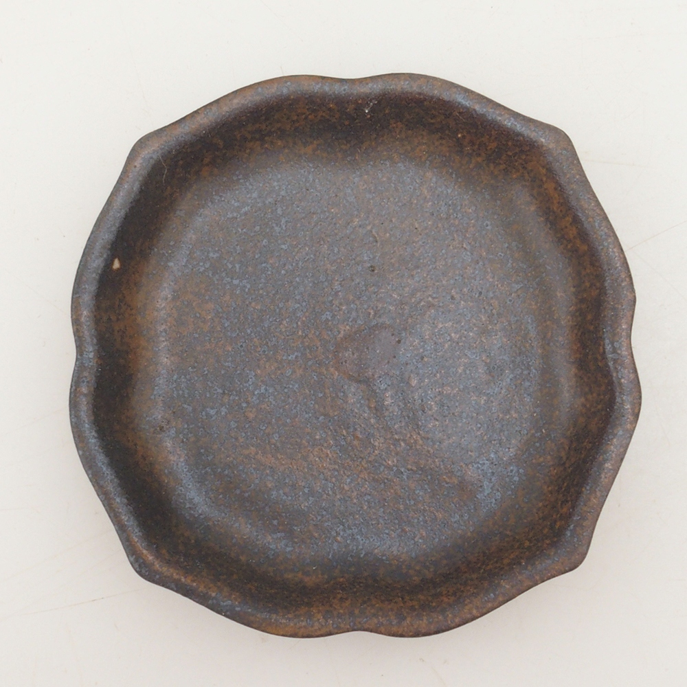 Miska ceramiczna H95 - 8 x 8 x 1 cm - niebieska