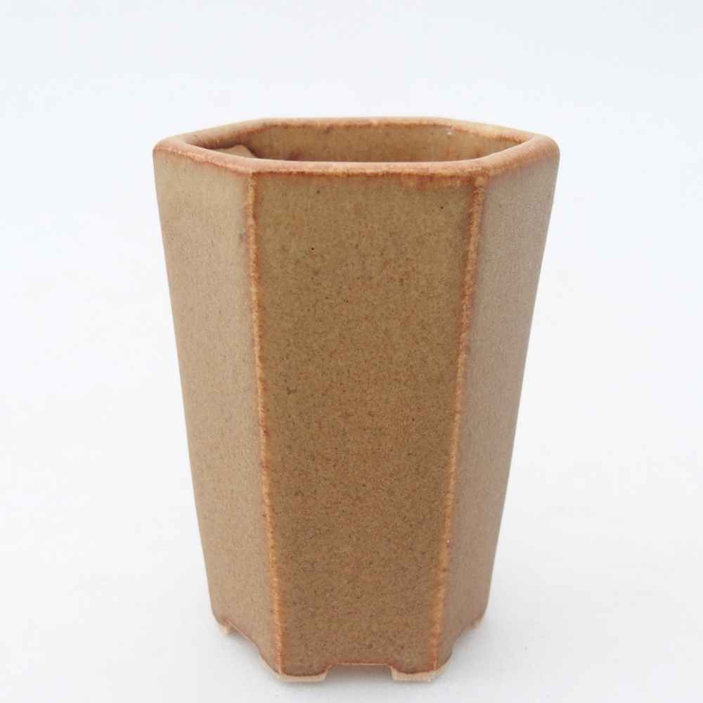 Mini miska do bonsai 5 x 4,5 x 6,5 cm, brązowa