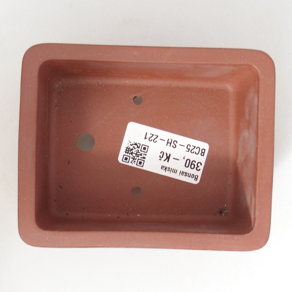 Miska 10,5 x 8 x 4,5 cm kolor ceglasty