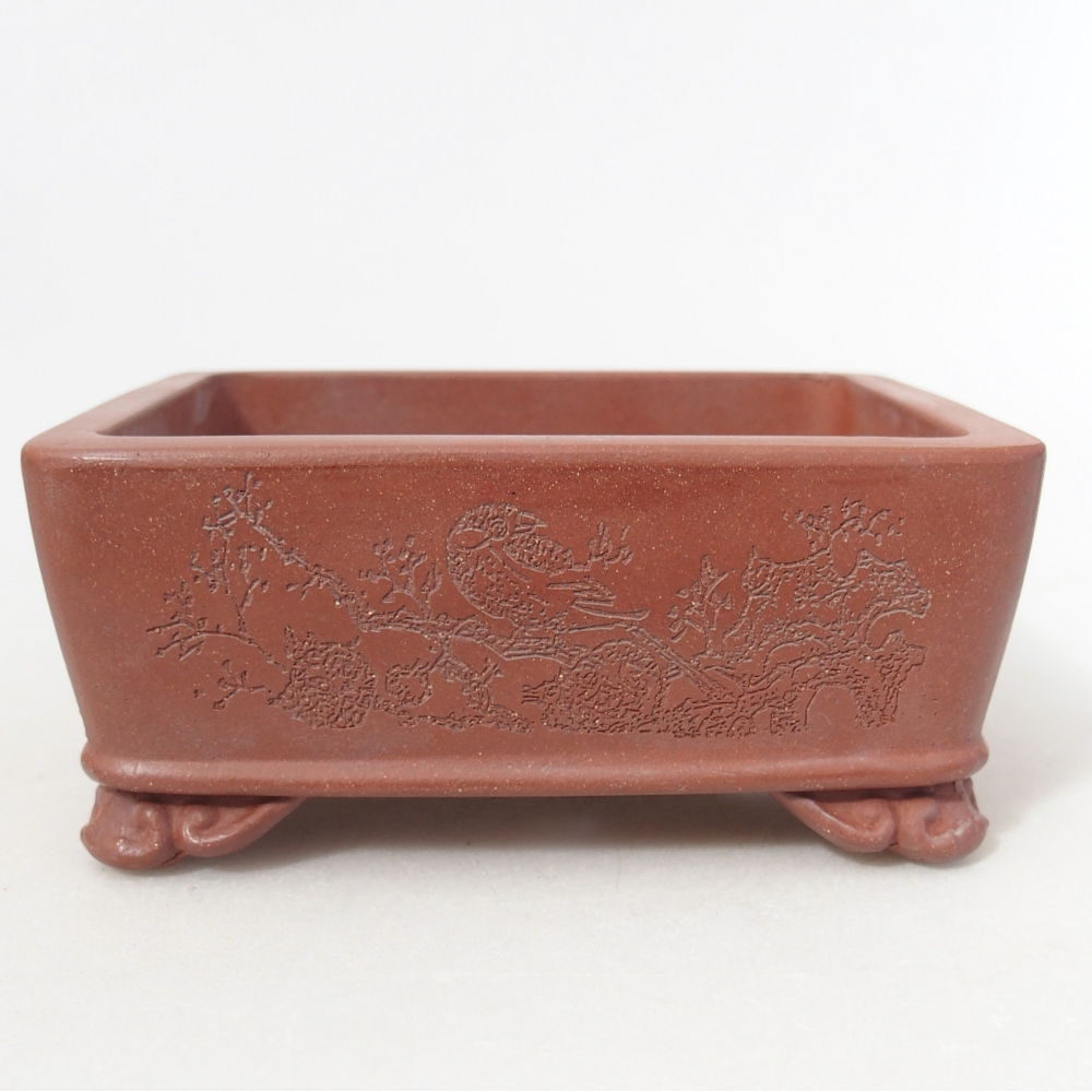 Miska 10,5 x 8 x 4,5 cm kolor ceglasty