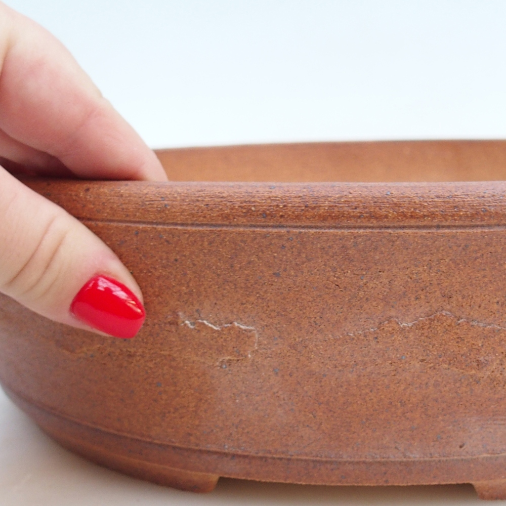 Misa do bonsai 30 x 30 x 7,5 cm, kolor brązowy