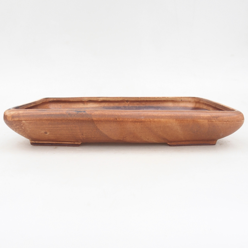 Ceramiczna miska na bonsai 24 x 17,5 x 4 cm, różowa