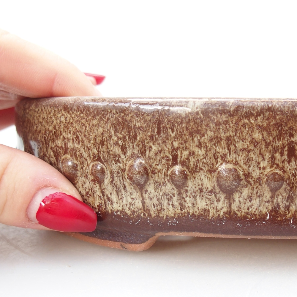 Miska 26 x 21 x 6,5 cm niebiesko-zielona