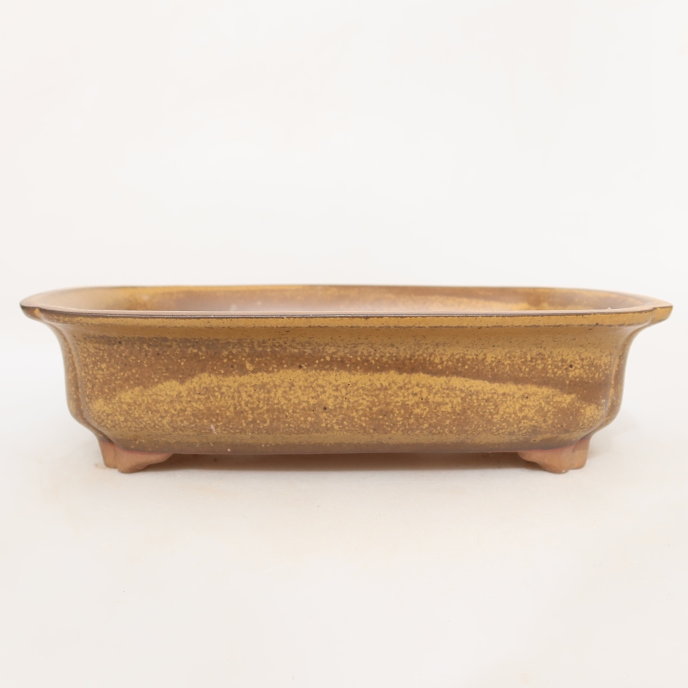 Ceramiczna miska  24 x 17 x 6 cm, kolor żółty