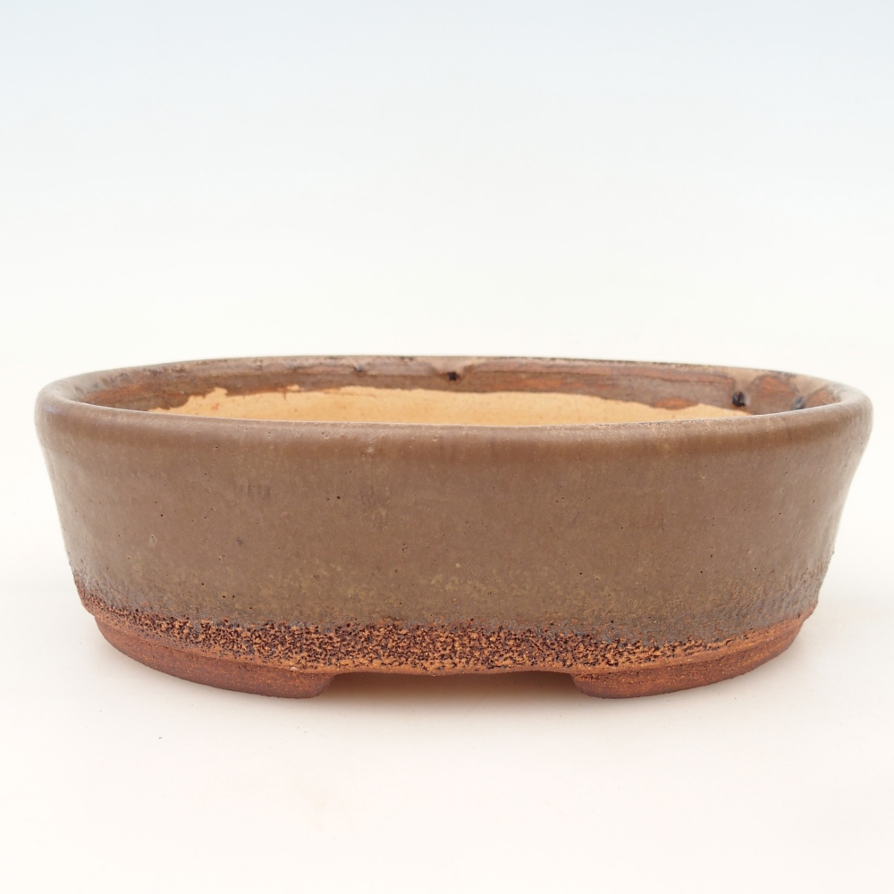 Misa do bonsai 19,5 x 16 x 6 cm, kolor brązowy