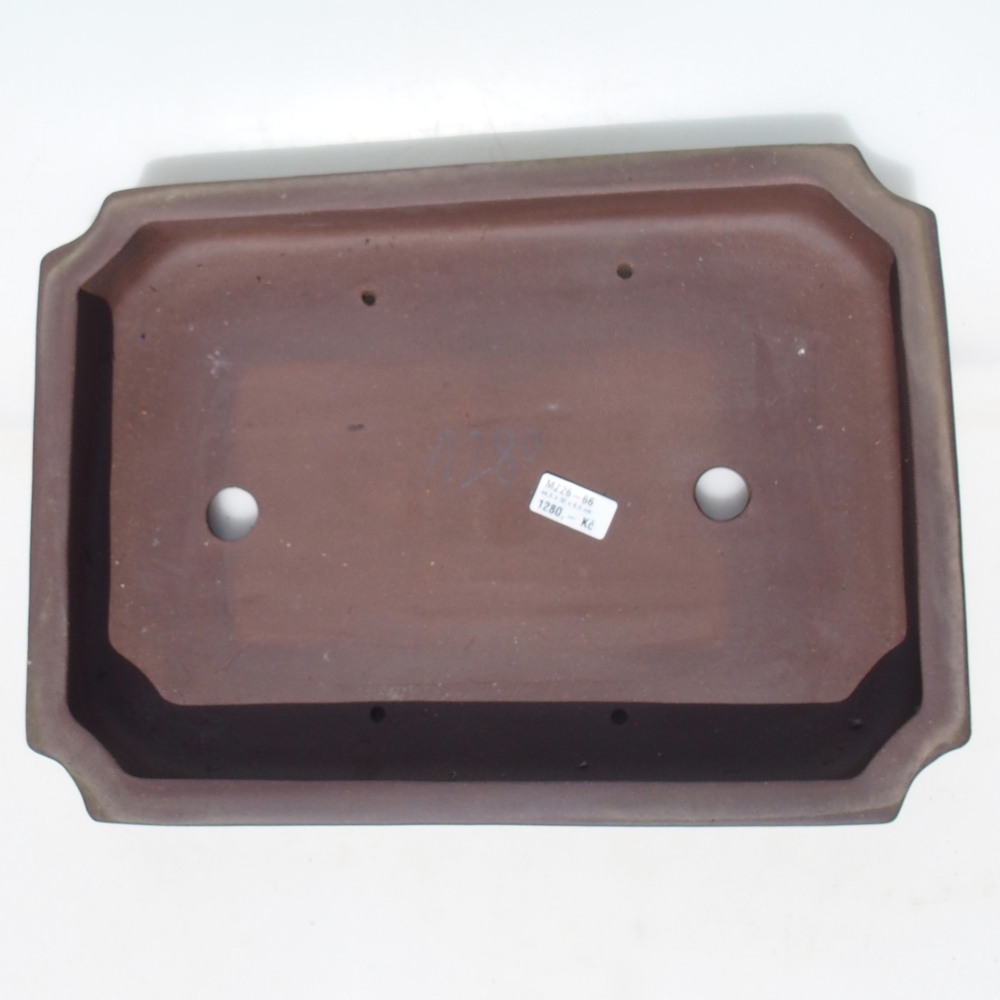 Misa do bonsai 44,5 x 32 x 6,5 cm - brązowa